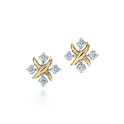 Sixteen Stone by Tiffany Earrings