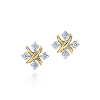 Sixteen Stone by Tiffany Earrings