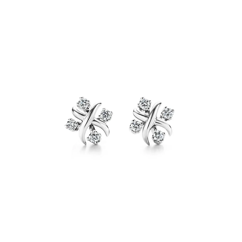 Sixteen Stone by Tiffany Earrings