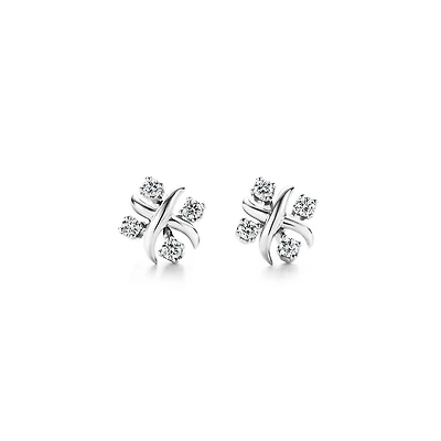 Sixteen Stone by Tiffany Earrings