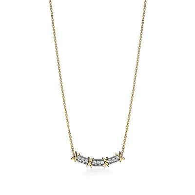 Sixteen Stone by Tiffany Narrow Pendant