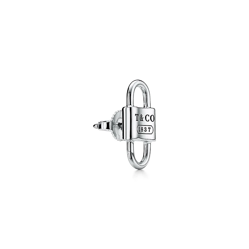 Tiffany 1837™ Small Double Lock Stud Earrings
