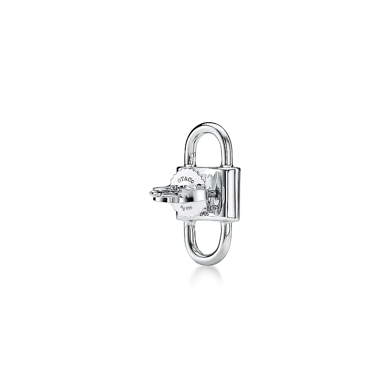 Tiffany 1837™ Small Double Lock Stud Earrings