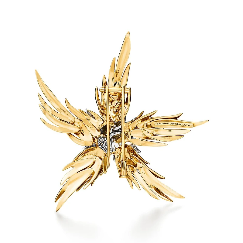 Tiffany & Co. Schlumberger Paris Flames Brooch
