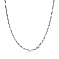 Tiffany Edge Bypass Necklace
