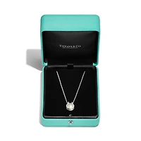Tiffany HardWear Freshwater Pearl Link Pendant in Sterling Silver, 16–18"