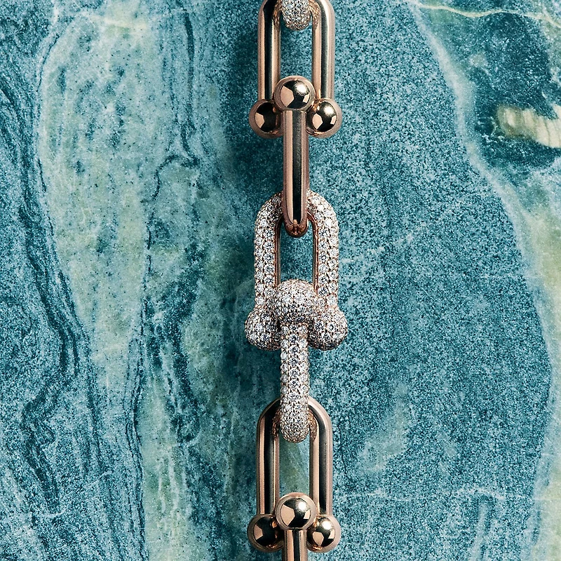 Tiffany HardWear Graduated Link Necklace