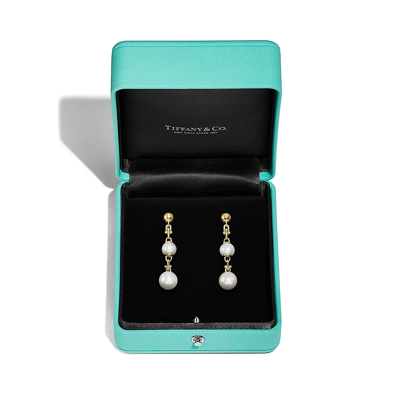 Tiffany HardWear Triple Drop Link Earrings