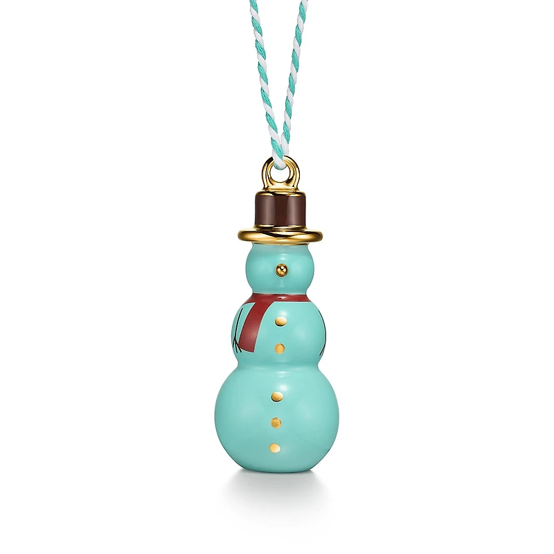 Tiffany Home Essentials Snowman Ornament