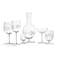 Tiffany Jardin White Wine Glass