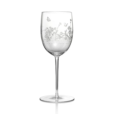 Tiffany Jardin White Wine Glass