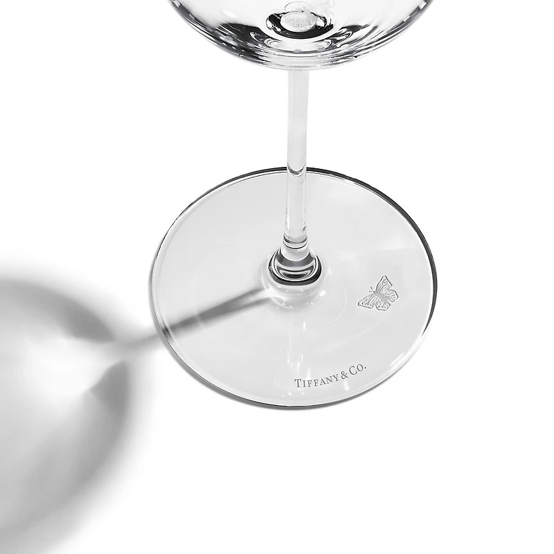 Tiffany Jardin White Wine Glasses