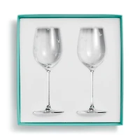 Tiffany Jardin White Wine Glasses