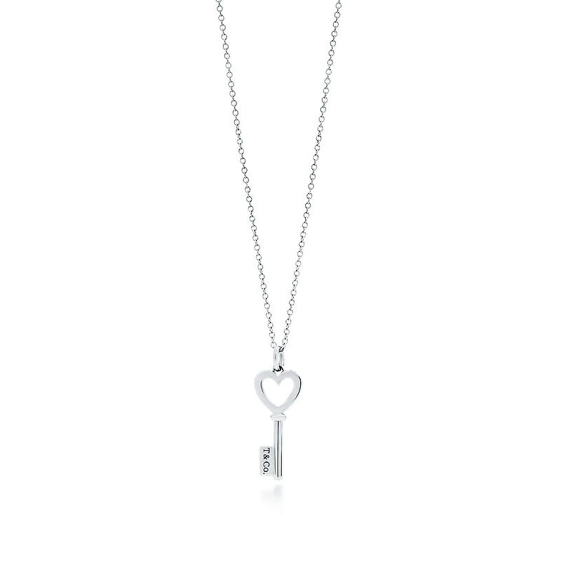 Tiffany Keys Heart Key Pendant