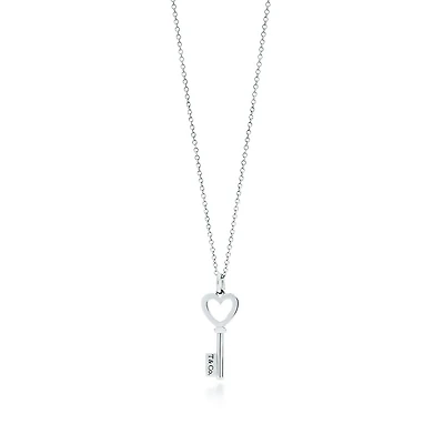 Tiffany Keys Heart Key Pendant