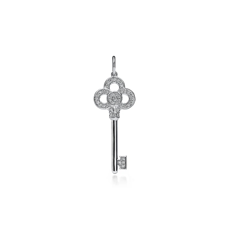Tiffany Keys Mini Crown Key Pendant