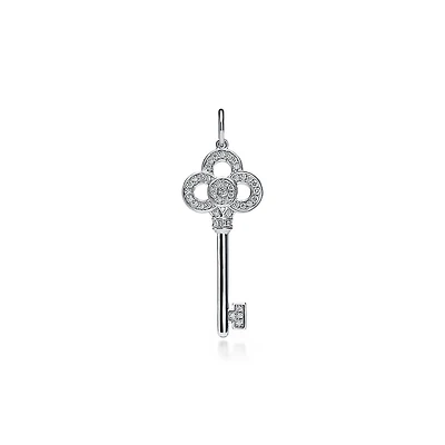 Tiffany Keys Mini Crown Key Pendant