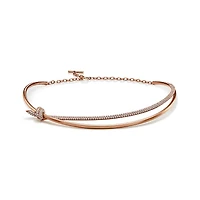Tiffany Knot Double Row Necklace