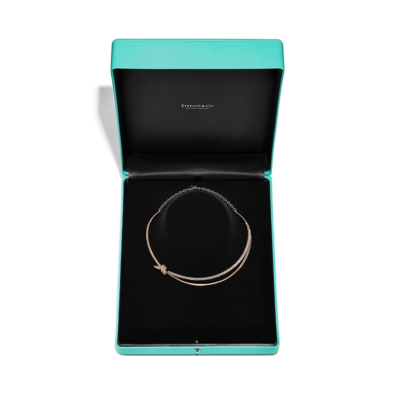 Tiffany Knot Double Row Necklace