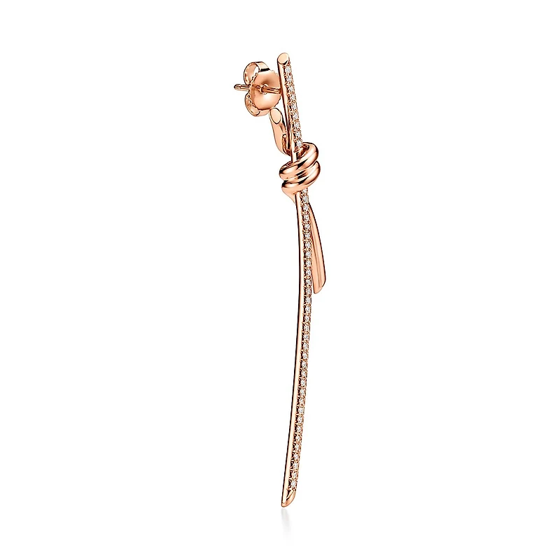 Tiffany Knot Drop Earrings