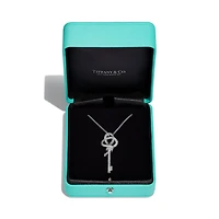 Tiffany Knot Large Key Pendant