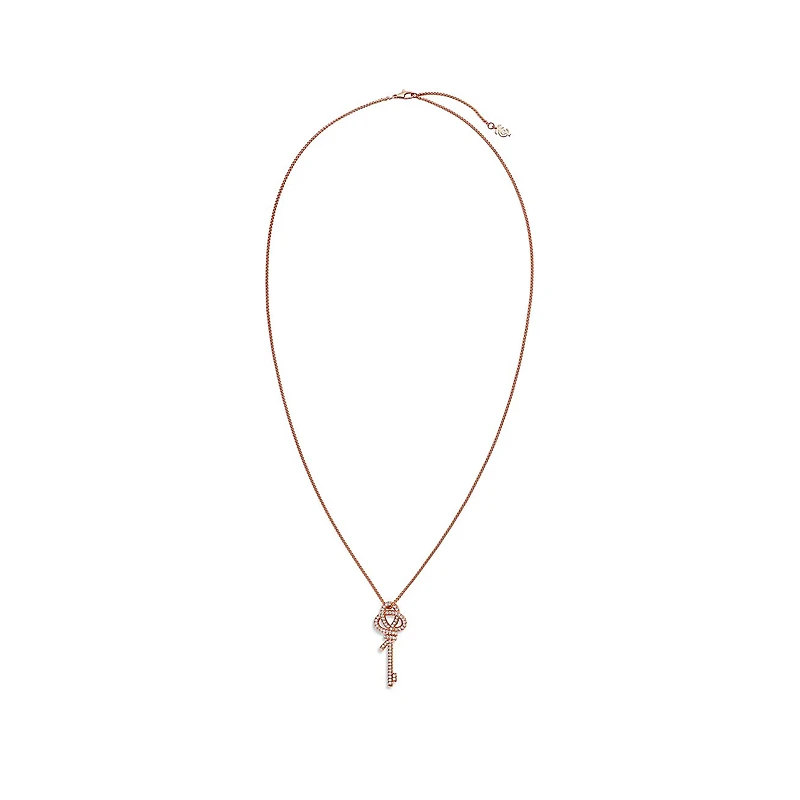 Tiffany Knot Large Key Pendant