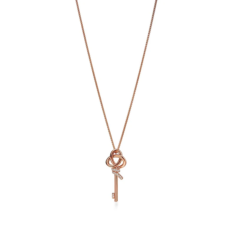 Tiffany Knot Large Key Pendant
