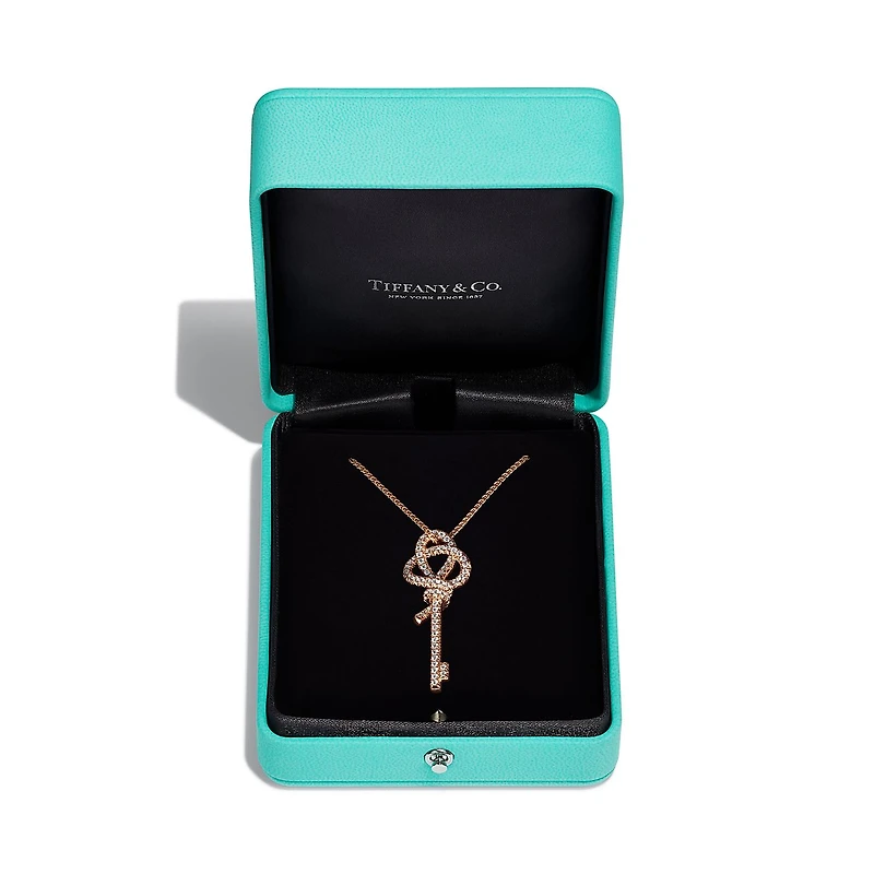 Tiffany Knot Large Key Pendant