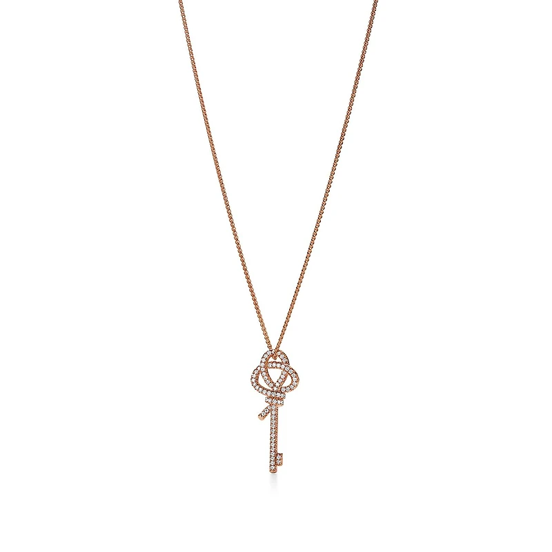 Tiffany Knot Large Key Pendant
