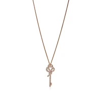 Tiffany Knot Large Key Pendant