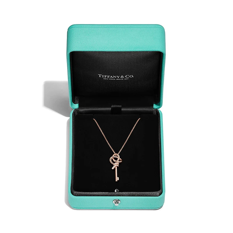 Tiffany Knot Mini Key Pendant