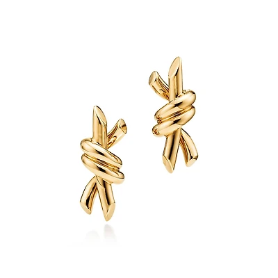Tiffany Knot Small Earrings