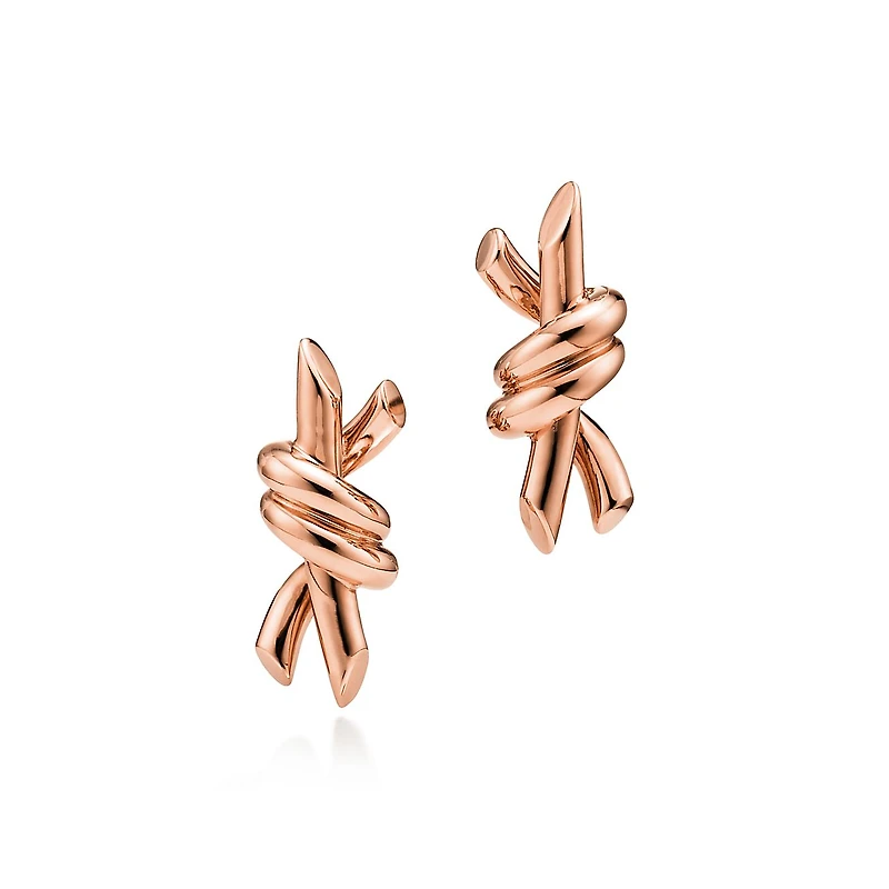 Tiffany Knot Small Earrings