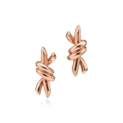 Tiffany Knot Small Earrings