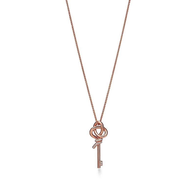 Tiffany Knot Small Key Pendant
