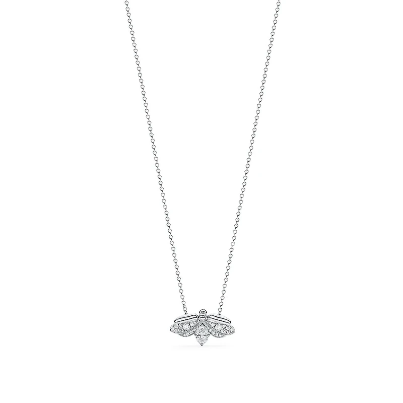 Tiffany Paper Flowers™ Diamond Firefly Pendant