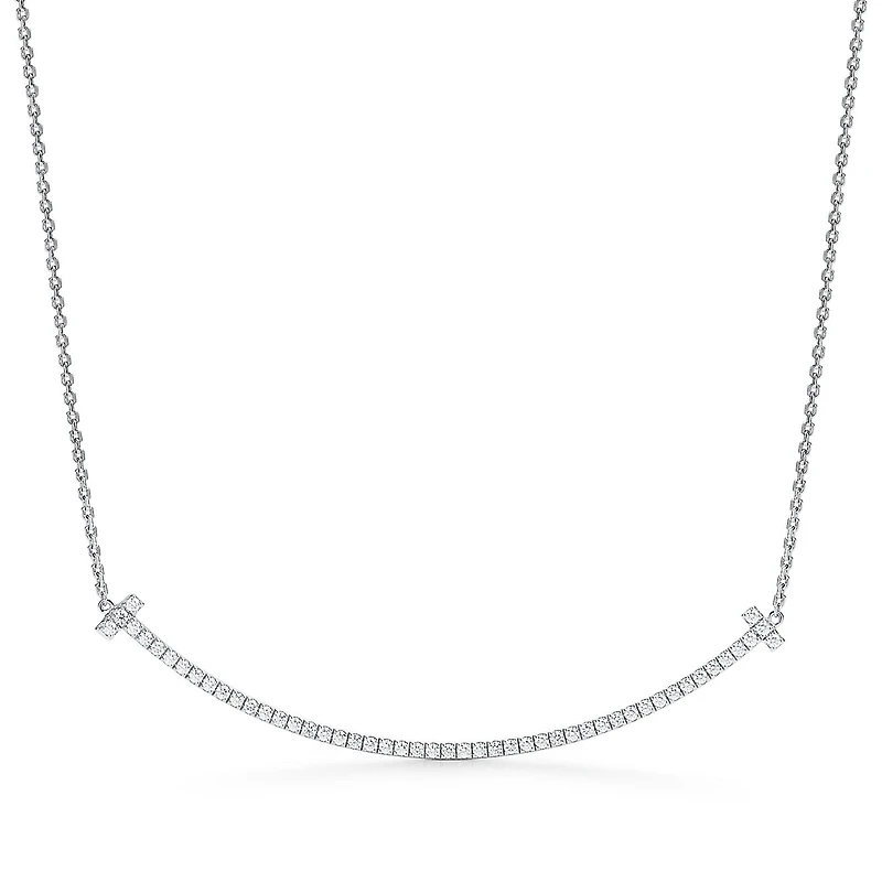 Tiffany T  Extra Large Smile Pendant