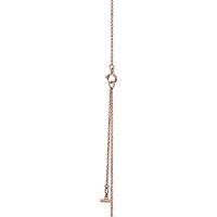 Tiffany T Diamond and Black Onyx Circle Pendant
