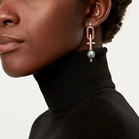 Tiffany Titan by Pharrell Williams Tahitian Pearl Earrings