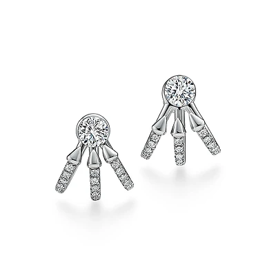 Tiffany Titan Setting by Pharrell Williams Diamond Earring Jackets