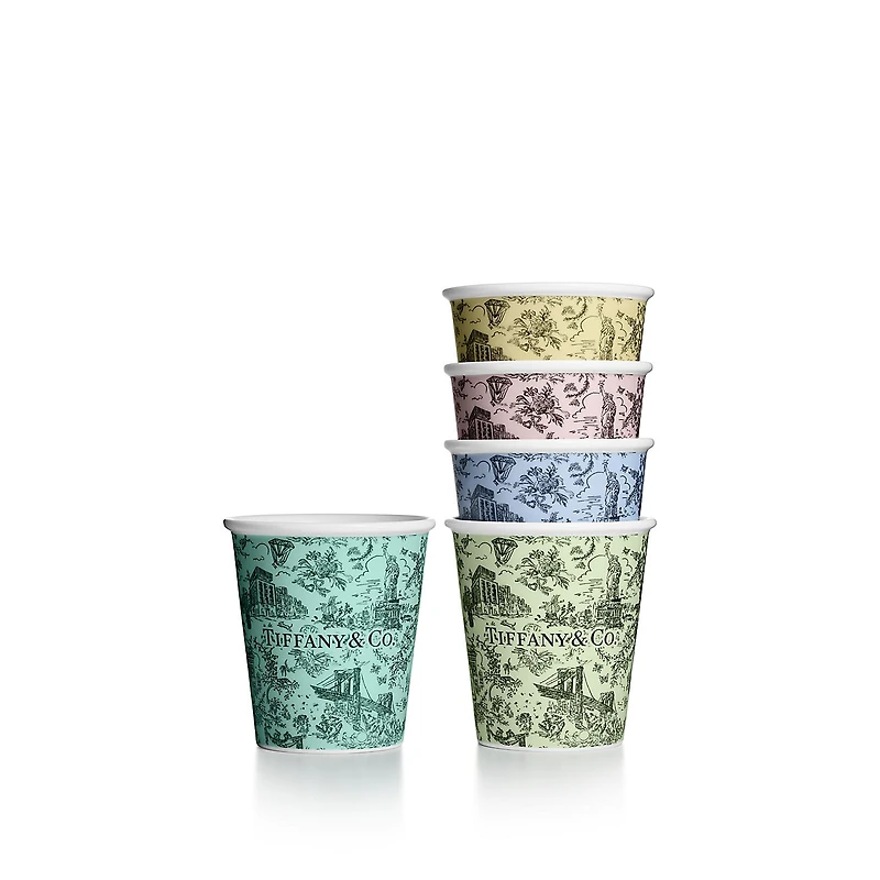 Tiffany Toile Coffee Cups