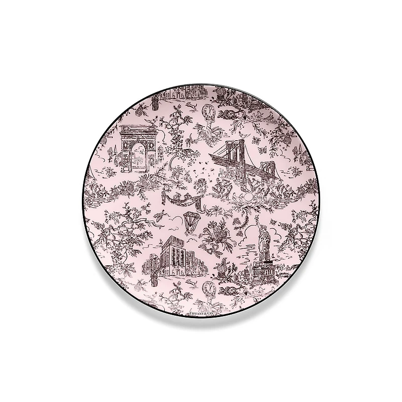 Tiffany Toile Dessert Plate