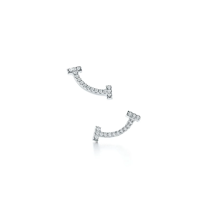 Tiffany T Smile Mini Earrings