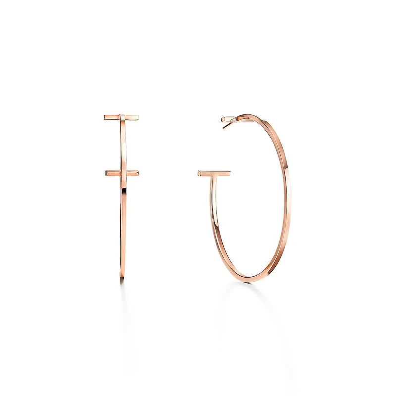 Tiffany T Wire Hoop Earrings