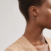 Tiffany T Wire Hoop Earrings