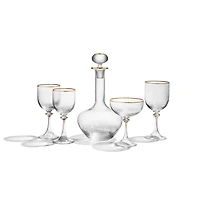 Tiffany Twist Red Wine Glass