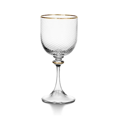 Tiffany Twist Red Wine Glass