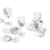 Tiffany Wisteria White Wine Glass
