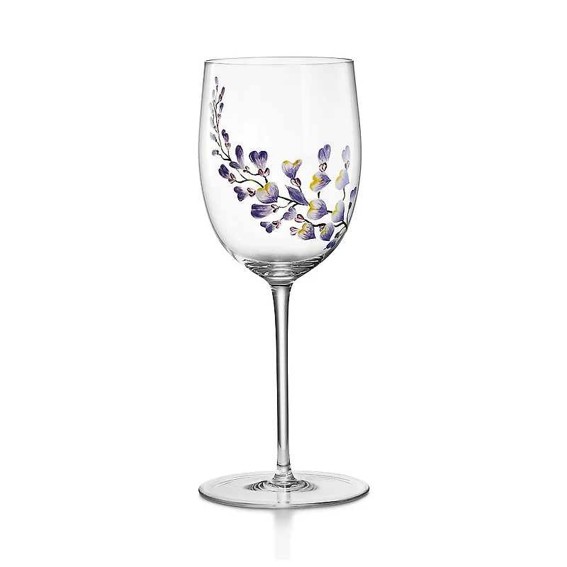 Tiffany Wisteria White Wine Glass