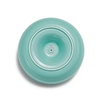 Tiny Tiffany Chick on a Rock Soup Bowl